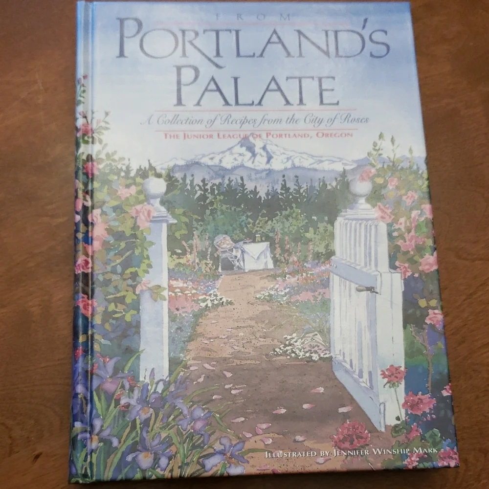 2 West Coast Cookbooks - Portland's Palate & A Taste of Oregon